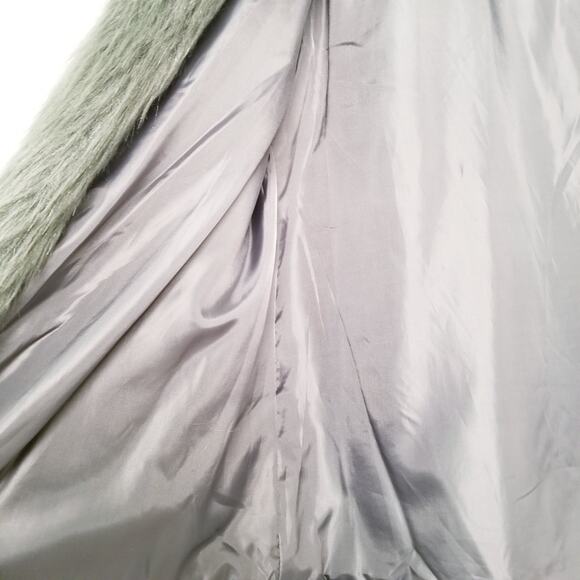 Daisy Fuentes Women's Gray Faux Fur Vest Open Front Fully Lined 2 Pockets Size L - Picture 4 of 6